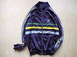 即決 90s ヴィンテージ adidas 胸3本ライン ビックシルエット ジャージ あのちゃん 同型 ネイビー グリーン イエロー サックスブルー