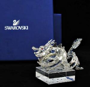 Swarovski Chinese Zodiac スワロフスキー 十二支 ドラゴン Dragon 龍 置物　化粧箱　03309007-1