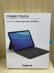 （952）未使用 ロジクール Logicool iPad Pro 11インチ 第4/3/2/1世代 対応 キーボード付きケース Combo Touch iK1176GRAr コンボタッチ