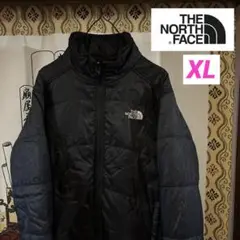 THE NORTH FACE ナイロンジャケット レディースXL 黒 花柄