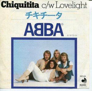 即買　EP盤　アバ：ABBA　チキチータ／ラブライト