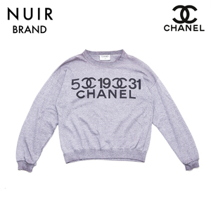 シャネル CHANEL パーカー グレー