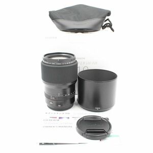 元箱（バーコード切り抜きあり）付き。★新品級★ FUJIFILM フジフイルム GF110mm F2 R LM WR