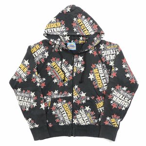 HYSTERIC GLAMOUR ヒステリックグラマー パーカー 総柄 #21180 アメカジ カジュアル