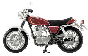 1/24 YAMAHA ヤマハ SR400 #04 ヴィンテージバイクキットvol.7 赤 ディープレッドメタリック エフトイズ F-toys