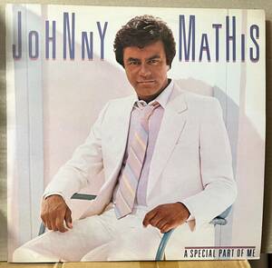 盤良好 Johnny Mathis A Special Part Of Me LP 見本盤 Michael Jackson Love Never Felt So Good のオリジナル入り 28AP2787