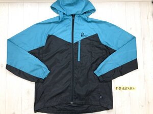 Penfield ペンフィールド メンズ シャカシャカ ジップフーディー ジャケット L 黒青