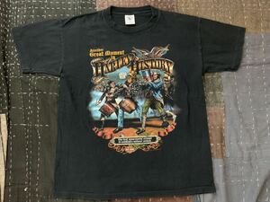 スペシャル 80s harley davidson vintage Tシャツ 3D ハーレー USA製 アメリカ製 ダイス イーグル 生首 ビンテージ