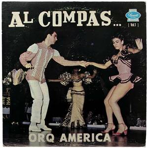 試聴！50年代キューバ◆特価放出 ORQUESTA AMERICA / AL COMPAS... VOL.1 (PANART) US盤 ラテン キューバ latin cuba vinyl