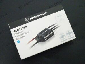 HOBBYWING PLATINUM 40-V4 BEC内蔵 3S-4S 5V-8V 7A