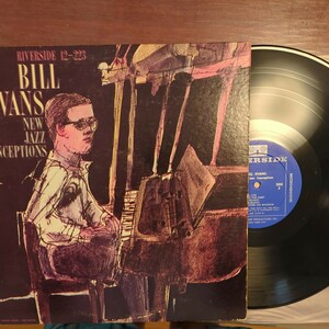 US 初期 MONO Bill Evans New Jazz Conceptions ビル・エヴァンス waltz for debby analog record レコード LP アナログ vinyl