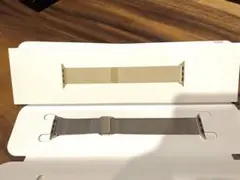 Apple Watch 純正ゴールドミラネーゼループ