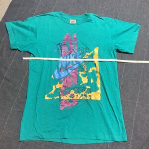 W2黒b NIKE Tシャツ ナイキ　コットン100 Lサイズ表記