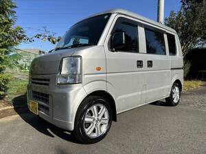 売り切り エブリィバン 車検R8.6迄 DA64V ETC 地デジTV ワゴン純正アルミ