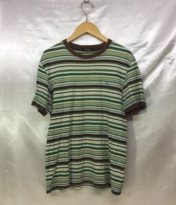 BURBERRY BLACK LABEL バーバリーブラックレーベル マルチボーダー カットソー Tシャツ サイズ：2 カラー：マルチ ユニセックス