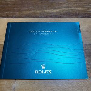 3381【希少必見】ロレックス エクスプローラーII 冊子 取扱説明書 2012年度版 ROLEX EXPLORER II