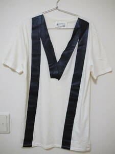 aw08-09 Maison Martin Margiela⑩　プリントTシャツ　サイズ44