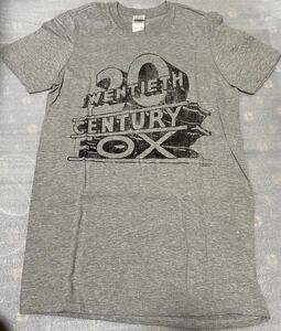 GILDAN 20 century fox Tシャツ　Sサイズ 映画　グレー