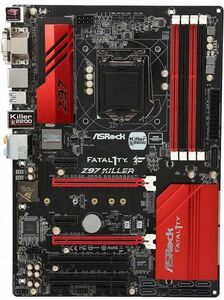 ASRock Fatal1ty Z97 Killer LGA 1150 Intel Z97 DDR3 ATX Motherboard 2月5日発送