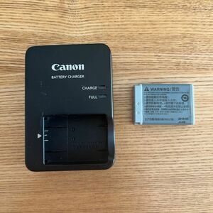 1円スタート　送料無料 NB-13L バッテリー　CB-2LH 充電器　Canon キャノン 純正品