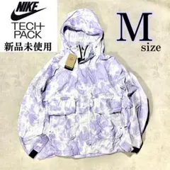 新品 Msize ナイキ テックパック メンズ ウーブン フーデッド ジャケット