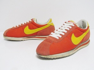 97年製 1997 VTG NIKE CORTEZ 2 COLLEGE ORANGE OG 102009-871 US8.5 26.5cm ナイキ コルテッツ オリジナル ビンテージ ワッフル 90s