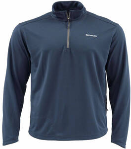 Simms SOLARFLEX PLUS HALF-ZIP Dark Moon ソーラーフレックス　プラス　ハーフジップ　シャツ　長袖 US:S JP:M シムス