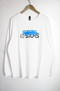 21AW SILAS サイラス Spray LS TEE ロングスリーブ Tシャツ カットソー ロンT 110214011002 白1109M