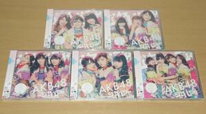 【中古】AKB48 「ジャーバージャ」 通常盤 Type ABCDE CD+DVD