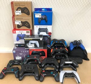 【ジャンク】 非純正 コントローラーまとめ売り Nintendo switch 互換 PS4 Android IOS 対応 PC互換 HORI 他 250106SK750028