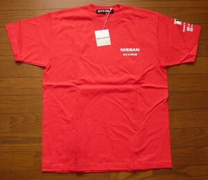 ☆nismo☆ニスモ☆NISSAN☆日産☆廃版正規品☆Xanavi☆フェアレディーZ☆半袖☆Tシャツ☆Lサイズ☆本山/Lyons☆前後ロゴプリント☆未使用☆