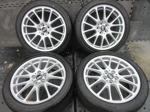 激レア!!トヨタ 30/50 プリウス 純正 OP 鍛造 BBS RE シルバー バリ溝 215/45R17 Sツーリング レクサスCTカローラ スポーツ/ツーリングWISH