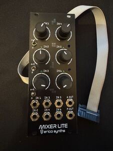 erica synths MIXER LITE ミキサー コンプ モジュラーシンセ