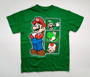 USA購入★★ スーパーマリオ Tシャツ サイズ8 130 未使用品 ★★ Super Mario Boys Tshirts