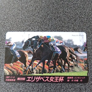 競馬 第22回エリザベス女王杯テレホンカード エリモシック