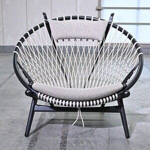 名作家具 北欧デンマーク製 PP Mobler 180万「PP130 Circle Chair/サークルチェア」オーク無垢材 ハンス J. ウェグナー ピーピーモブラー