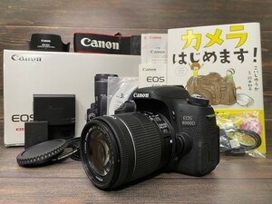 Canon キヤノン EOS 8000D レンズキット デジタル一眼レフカメラ 元箱付き #58