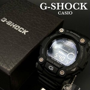 稼働 美品 CASIO Gショック 電波ソーラー タイドグラフ マルチバンド6 腕時計 GW-7900 黒 メンズ ウォッチ G-SHOCK タフソーラー 最落無