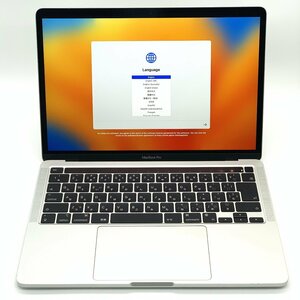 【送料無料】アップル Apple MacBook Pro 13インチ MYDA2J/A シルバー 2020モデル/M1チップ/8GB/SSD256GB/Touch Bar