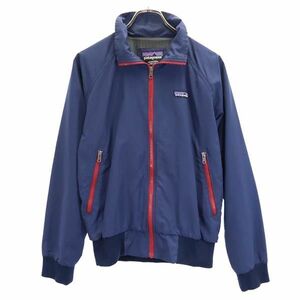 パタゴニア 16年 アウトドア 28150 長袖 ナイロンジャケット XS ネイビー系 patagonia ロゴ 裏メッシュ メンズ