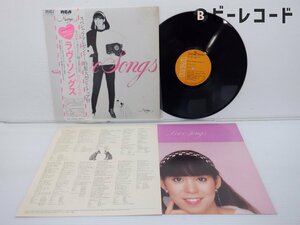 竹内まりや「ラヴ・ソングス」LP（12インチ）/RCA Records(RVL-8047)/シティポップ