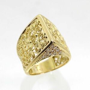 ◎中古美品◎１８金　ダイヤ　0.292ct　リング　12.5号