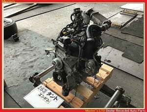 【送料無料】LA600S タントカスタム RS 前期 純正 エンジン KF-VET ターボ 4.3万キロ外し 19000-B2A31/19000-B2A32