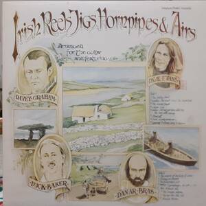 英オリジLP！Davey (Davy) Graham, etc... /V.A./ Irish Reels, Jigs, Hornpipes And Airs 1979年 Kicking Mule SNKF 153 Folk Trad