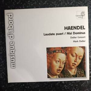 i（輸入盤）ヘンデル　デラー・コンソート　ラウダーテ・プエリ　サルヴェ・レジナ　Handel Dellder Salve Regina Laudate Pueri