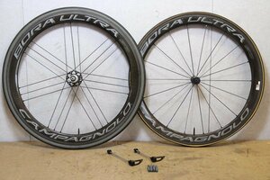 値下げ! ○Campagnolo カンパニョーロ BORA ULTRA 50 シマノフリー 11s対応 チューブラー カーボンホイールセット