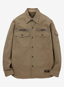 レア 新品未使用 完売品◆XLサイズ◆Neighborhood×BURTON NB . TACTICAL / C-SHIRT . LS◆バートン BEIGE タグ付属袋付