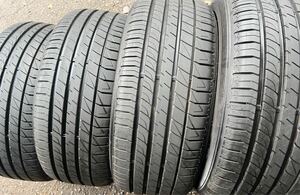 新品近い　225/45R17 94W LE MANS V ダンロップ ルマンV V+ オーリス ヴェロッサ スカイライン アコード インプレッサ 4本セット