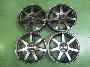 ENKEI PF07 17×7J 4H PCD100 +48 4本SET エンケイ (H24184) 