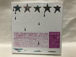 新品未開封★Single Collection ”five‐star”(初回生産限定盤)(DVD付) YUKI ベスト JUDY AND MARY A339